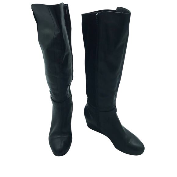 GIANI BERNINI Cathrin Memory Foam Wedge Boots - Picture 1 of 7